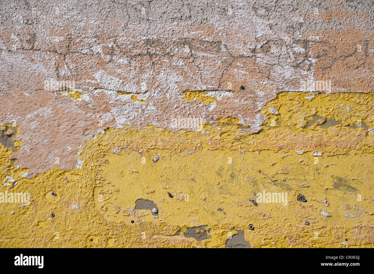 Paint chipping off wall Stock Photo Alamy