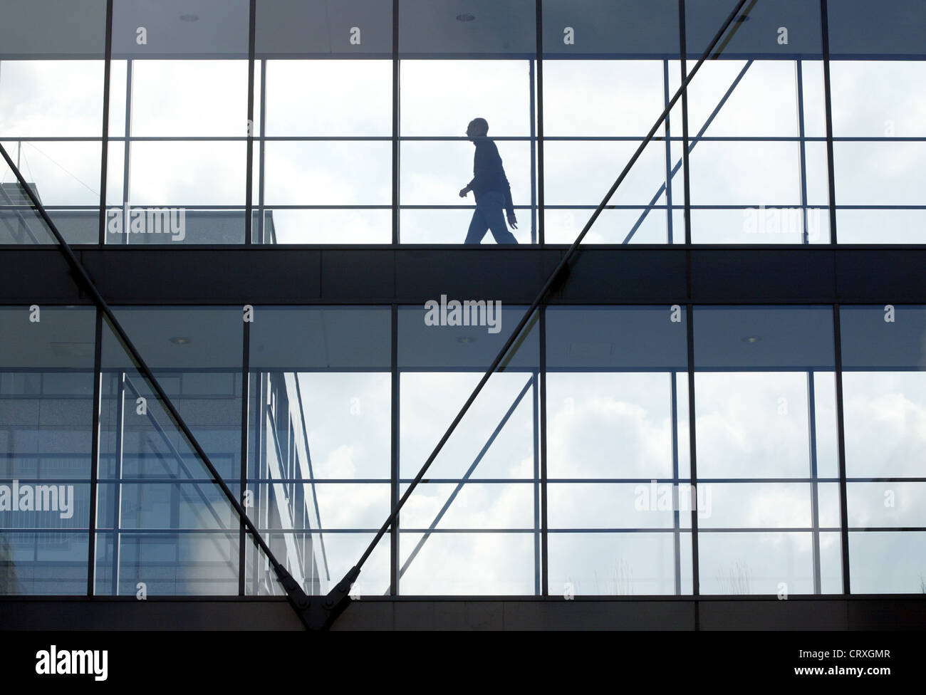 Bridge between two buildings hires stock photography and images Alamy
