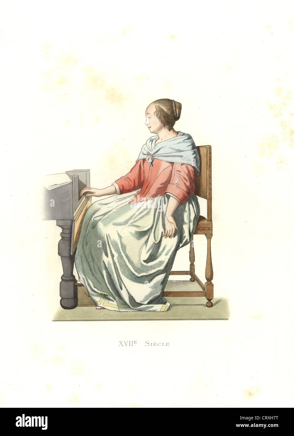 17th century woman painting hi-res stock photography and images - Alamy