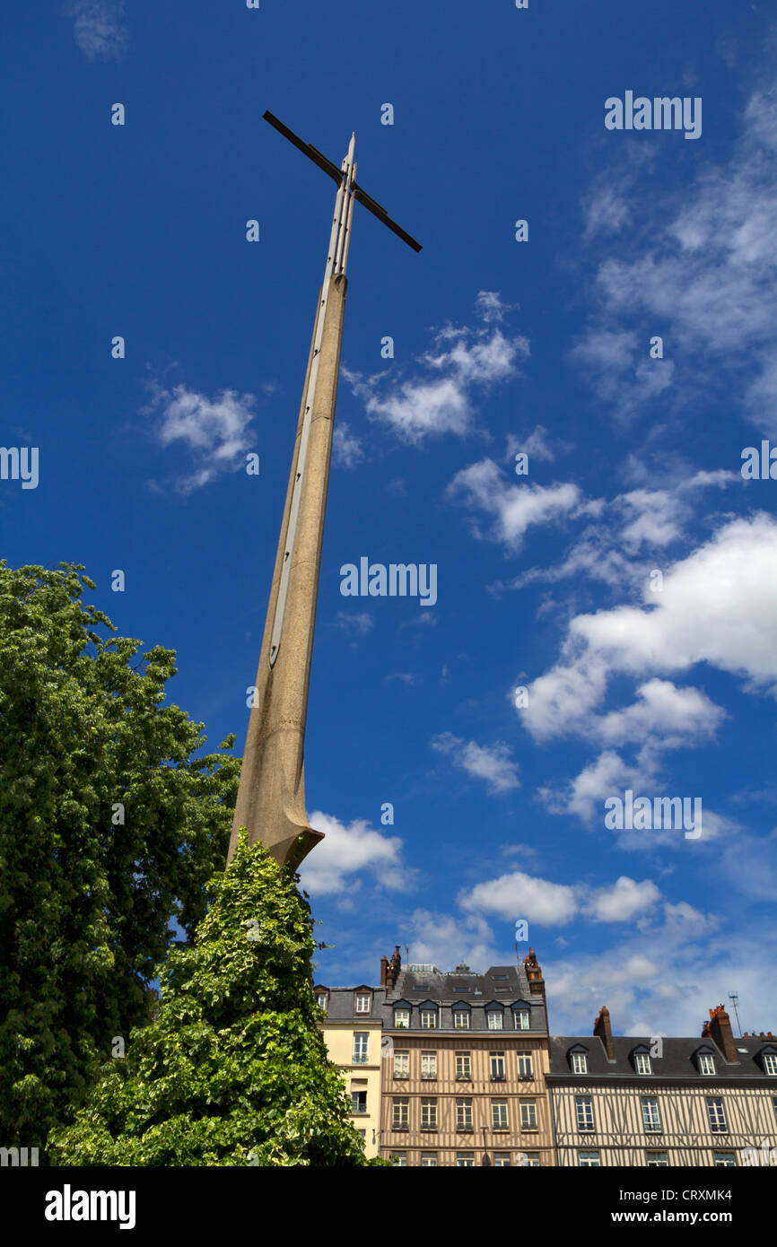 Site du bûcher de Jeanne d'Arc