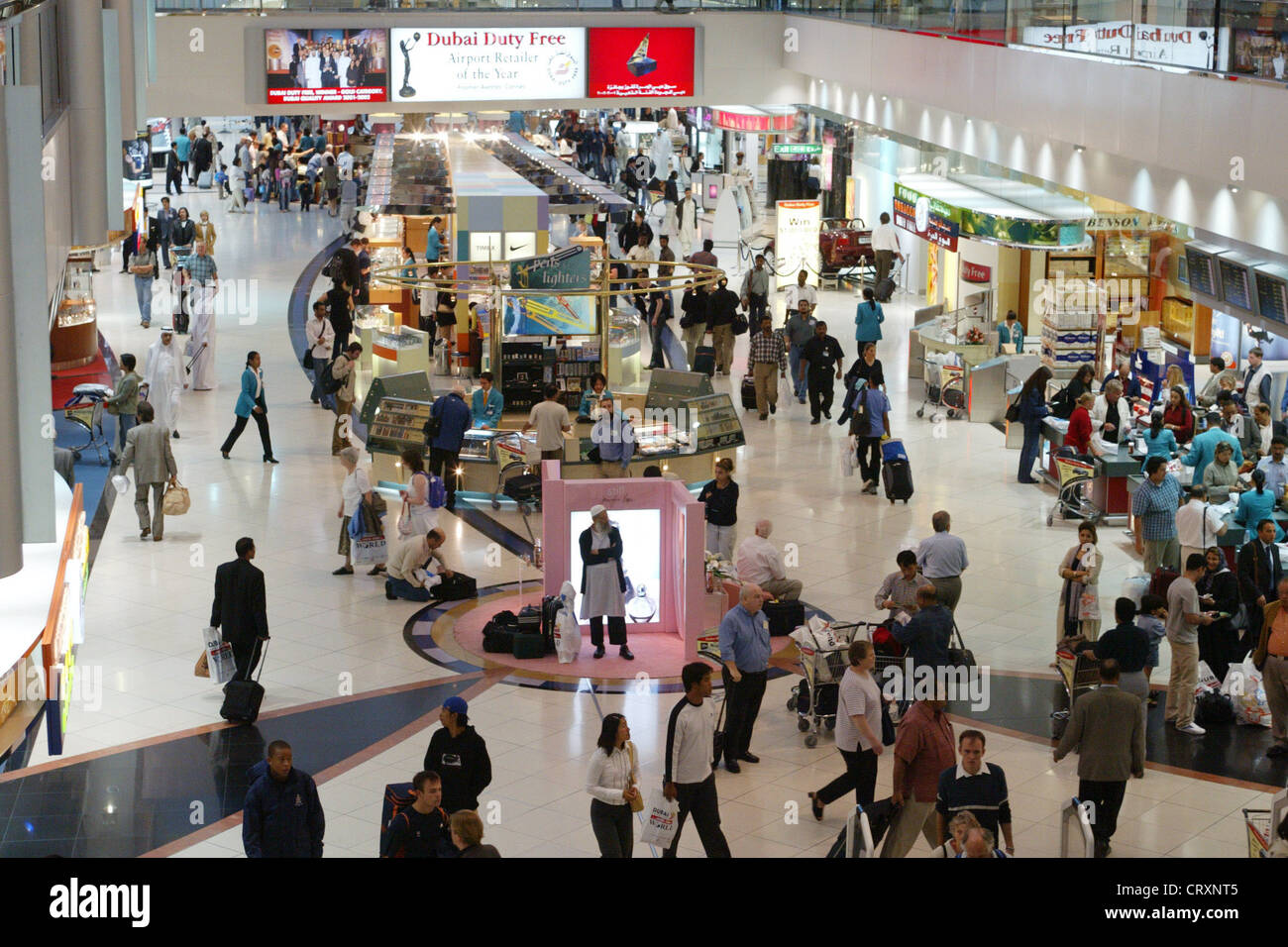 The Dubai Duty Free at Dubai airport Stock Photo