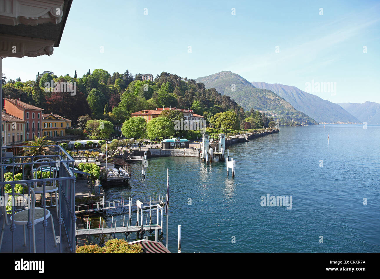 Bellagio Lake Como Italy Italian region Lombardy Stock Photo