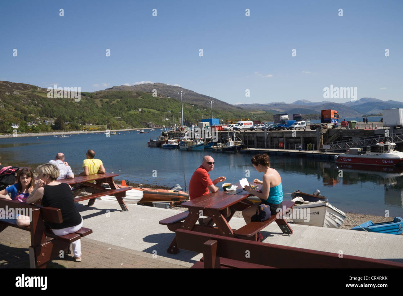 Fish and chips ullapool scotland hires stock photography and images