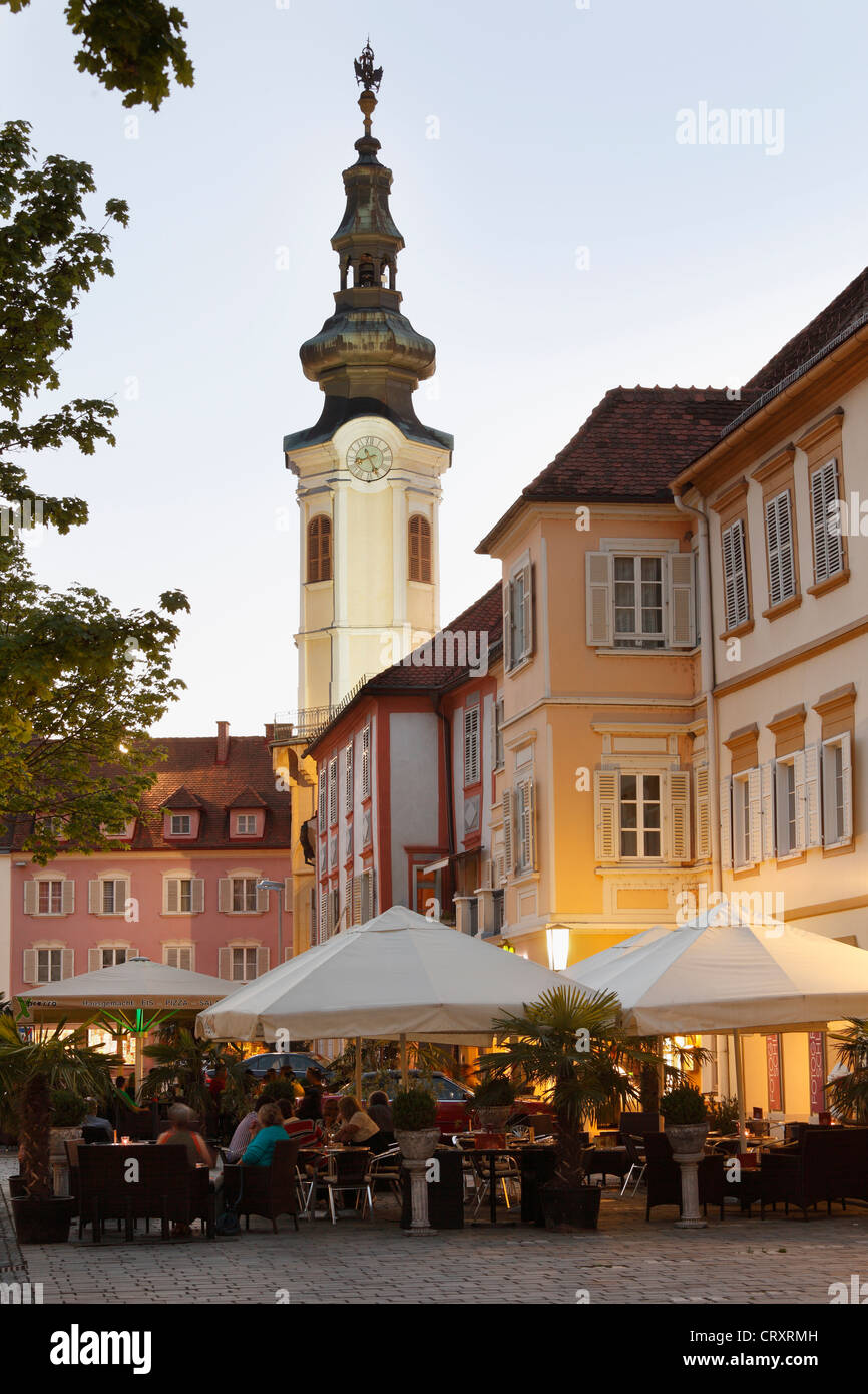Austria, Styria, Bad Radkersburg, View of town hall Stock Photo