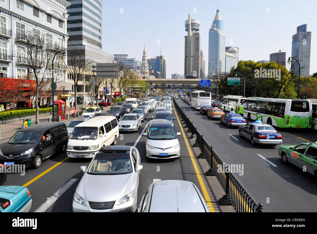 Shanghai traffic hi-res stock photography and images - Alamy
