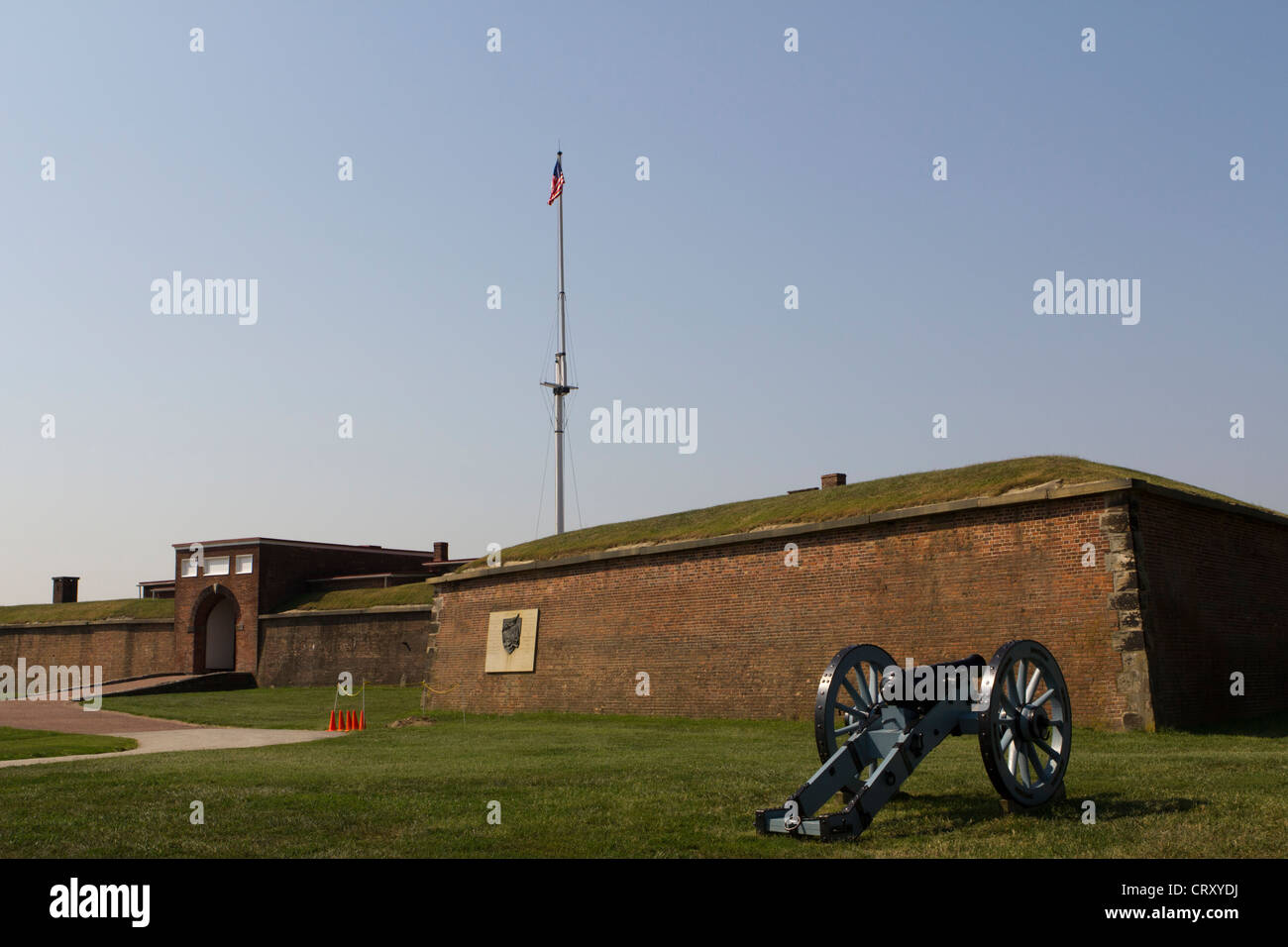Fort McHenry Baltimore, Maryland US Stock Photo