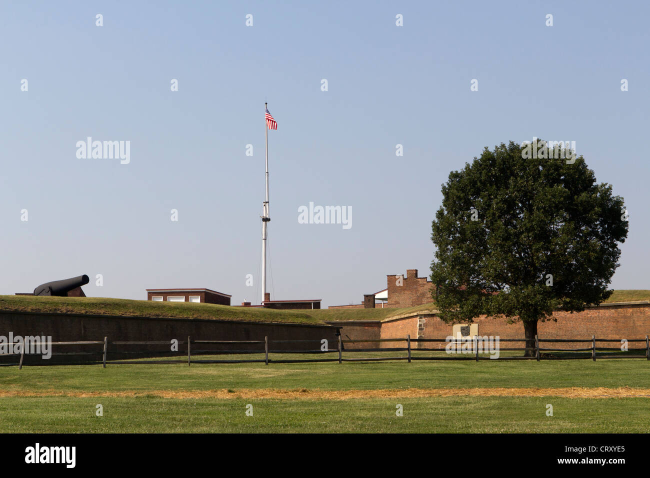 Fort McHenry Baltimore, Maryland US Stock Photo