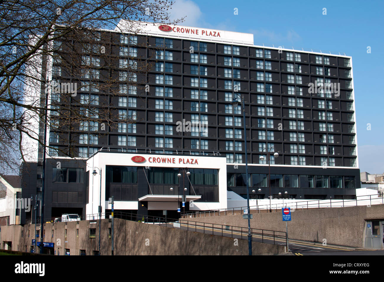 Crowne Plaza Hotel Birmingham Uk Stock Photo Alamy