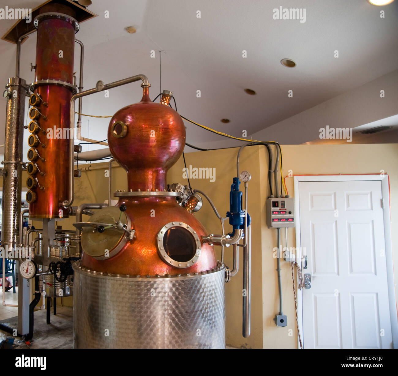 Rum distillery on Grand Cayman Island Stock Photo Alamy