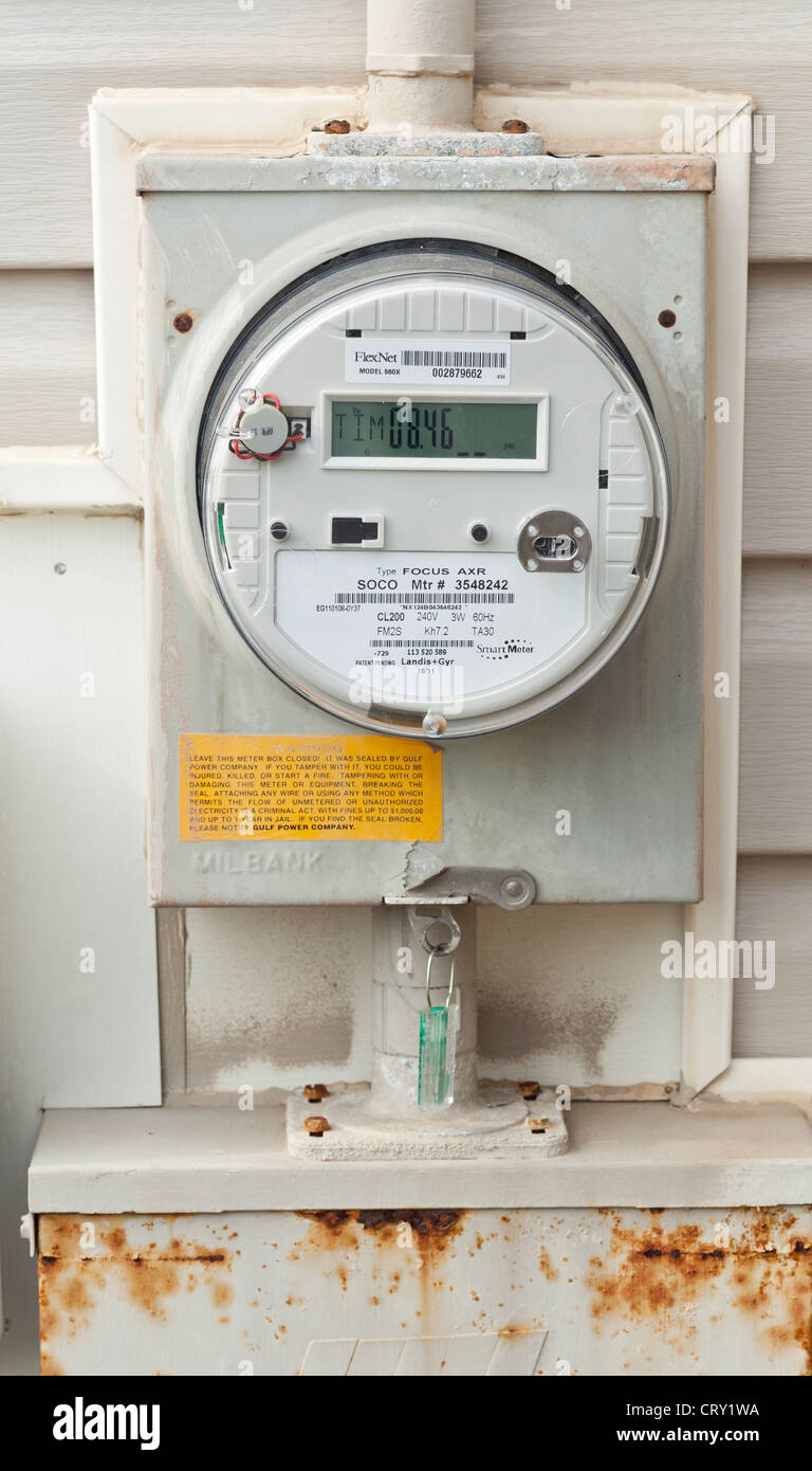 Digital Electric Meter Tampering