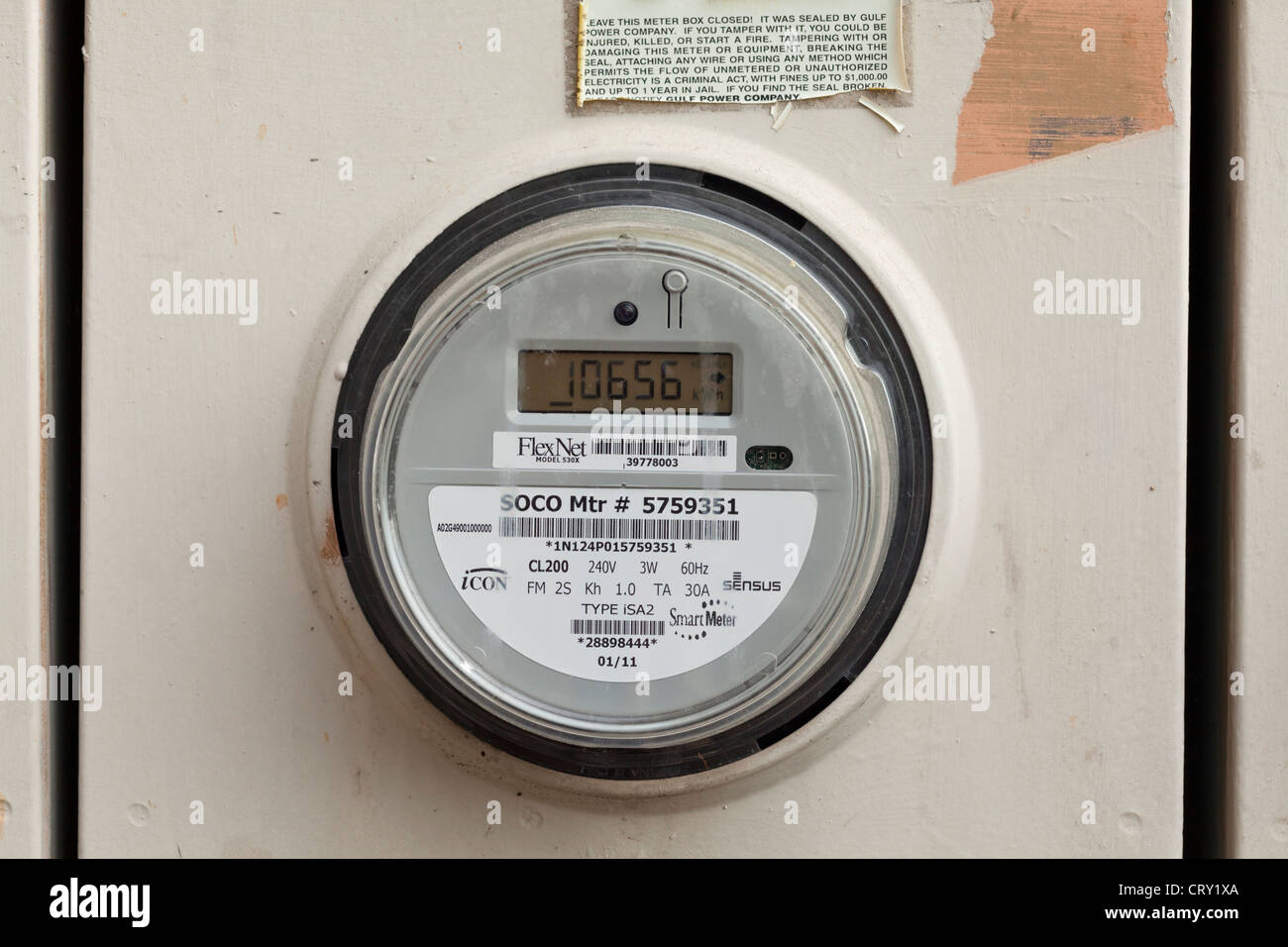 Electric Meter Digital High Resolution Stock Photography and Images Alamy