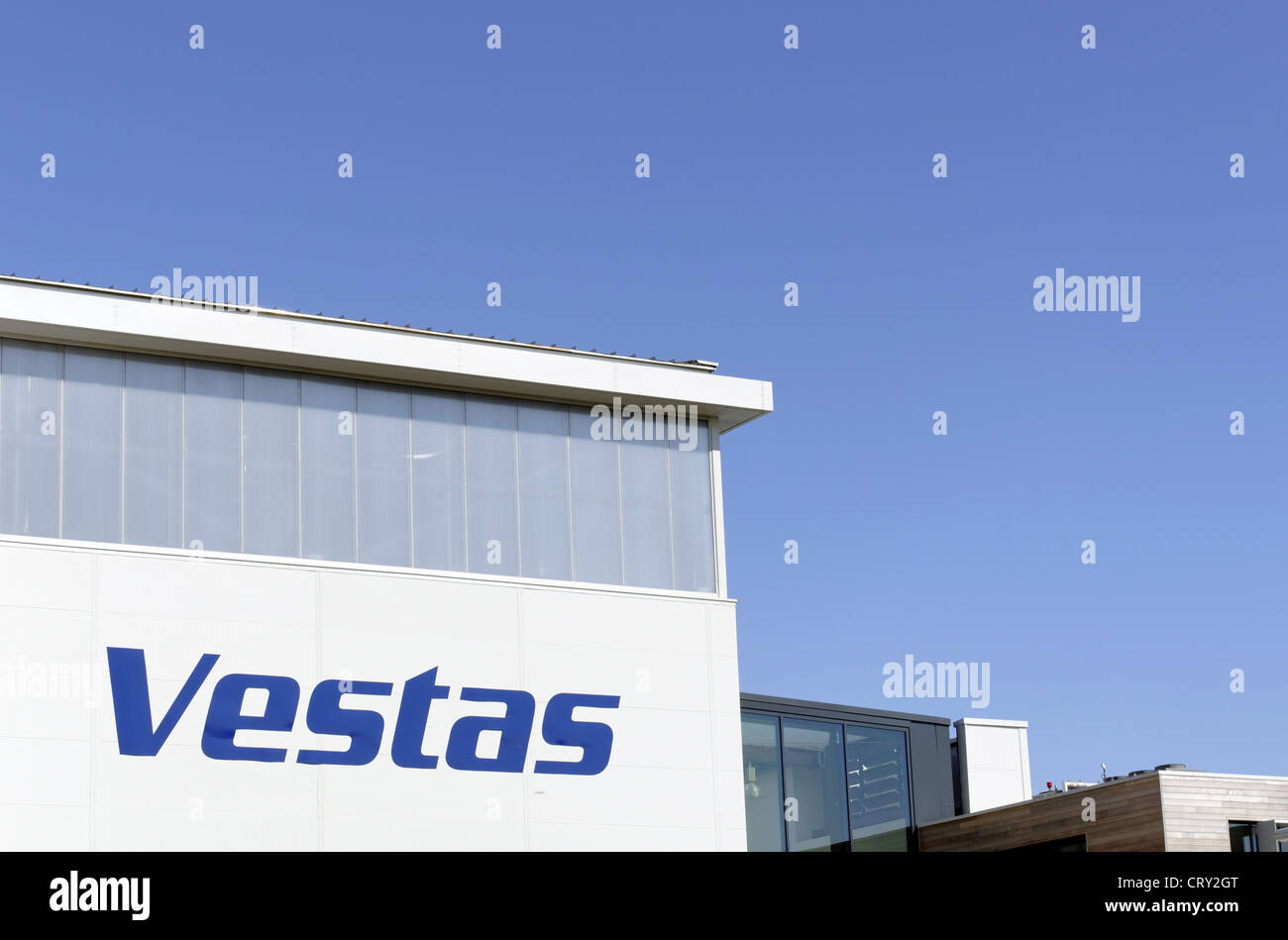 Vestas Blades ,Technology Center, Newport, Isle of Wight, England, UK, GB  Stock Photo - Alamy