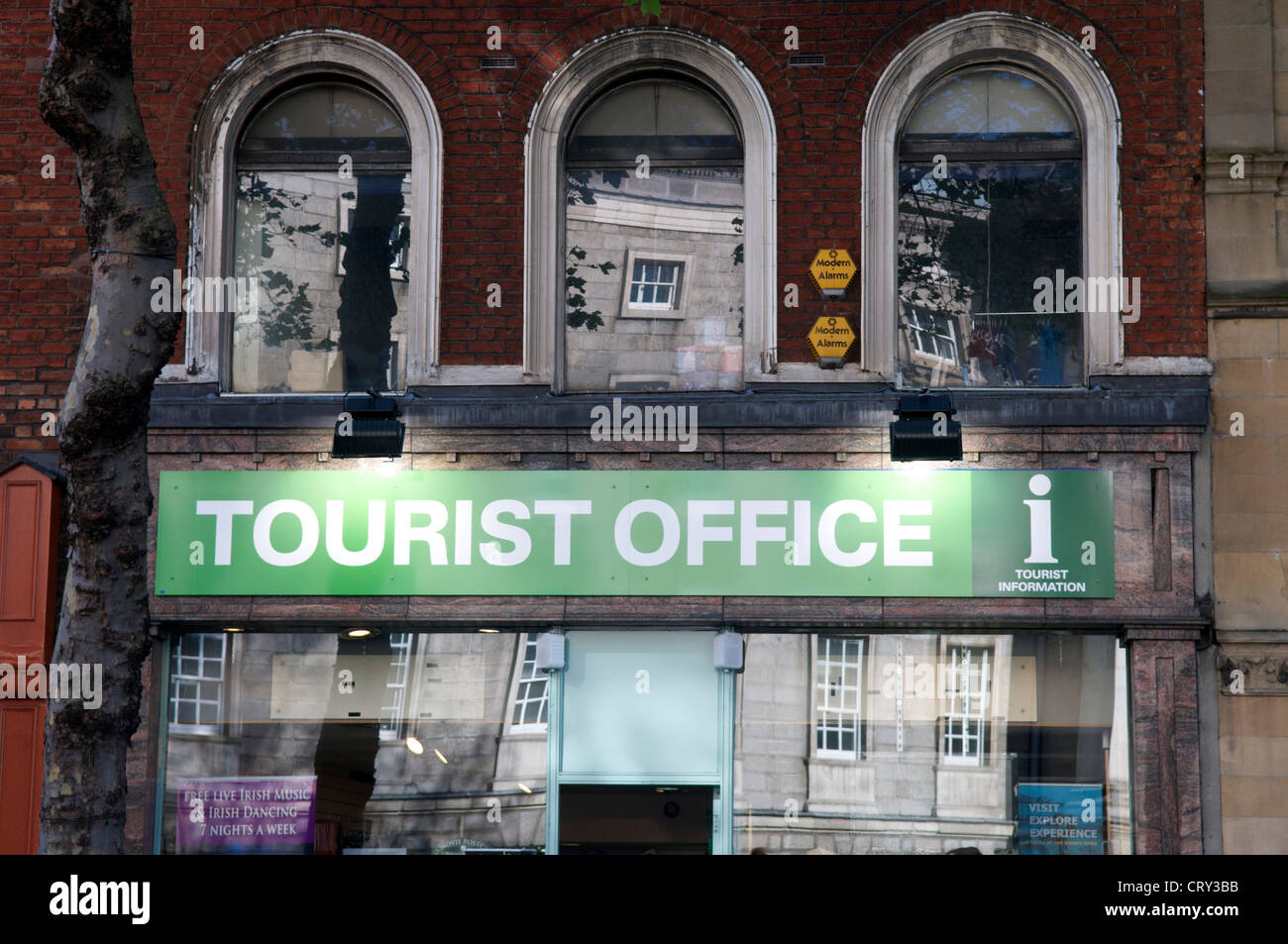 Dublin Tourist Office Stock Photo Alamy
