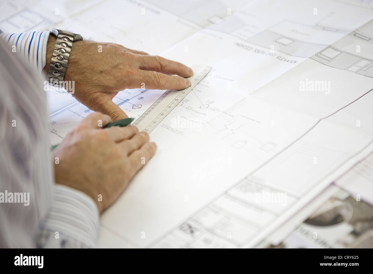 Draughtsman Plans High Resolution Stock Photography and Images - Alamy