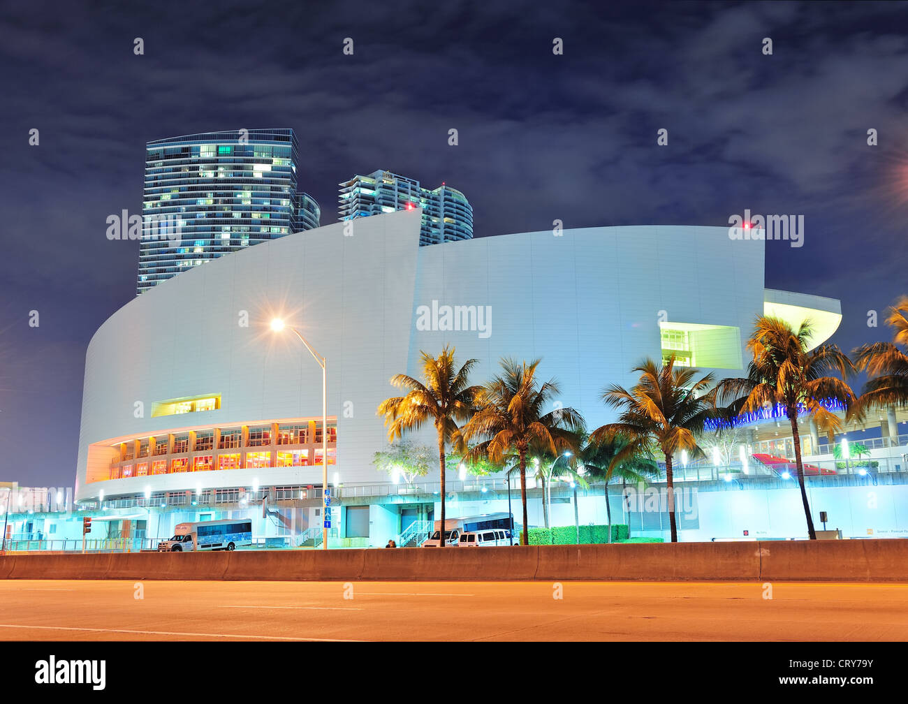 American Airlines Arena Night