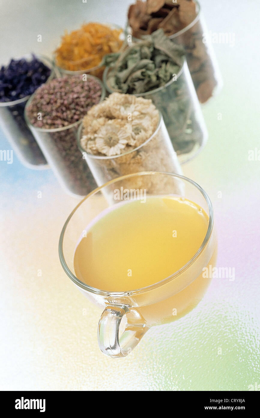 HERBALIST'S SHOP Stock Photo Alamy