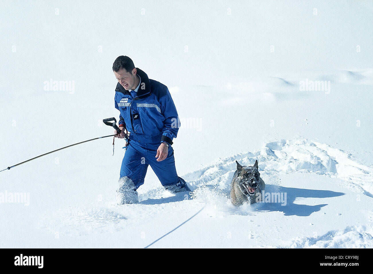 EMERGENCY AID WORKER Stock Photo Alamy