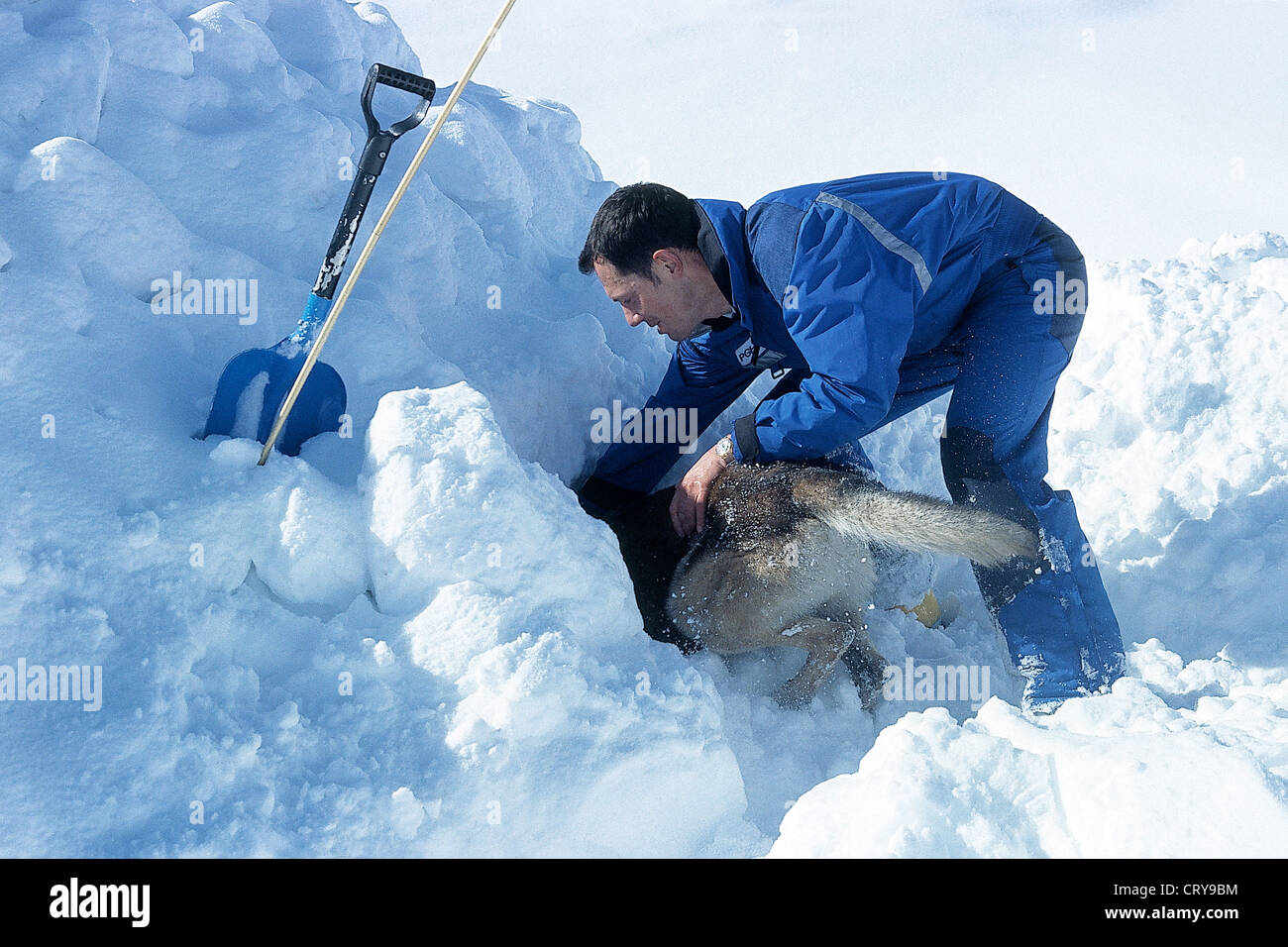 EMERGENCY AID WORKER Stock Photo - Alamy