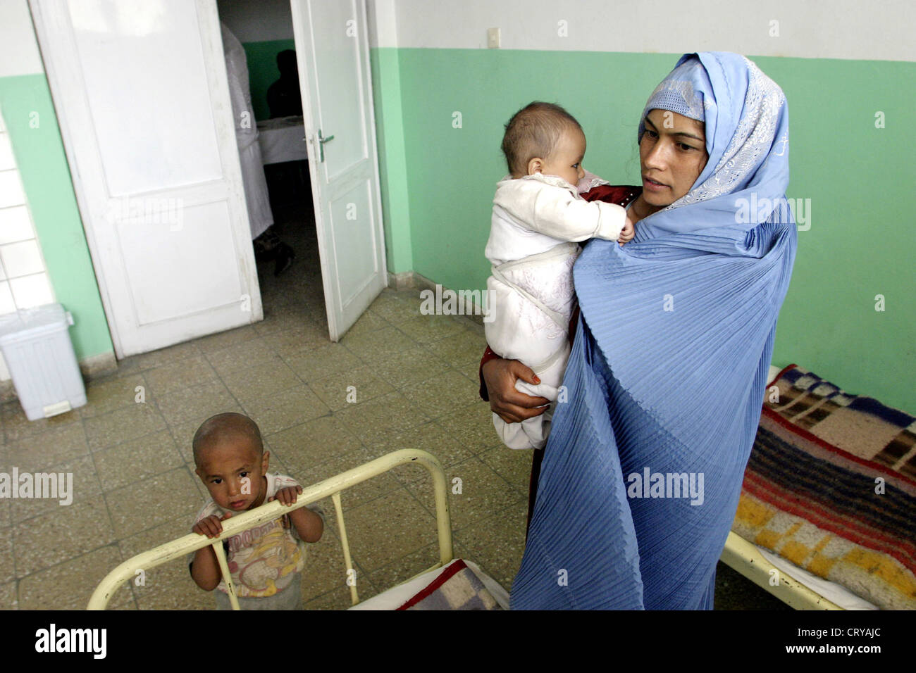 Emergency Room of the Hospital Rachman Mina, Kabul Stock Photo Alamy
