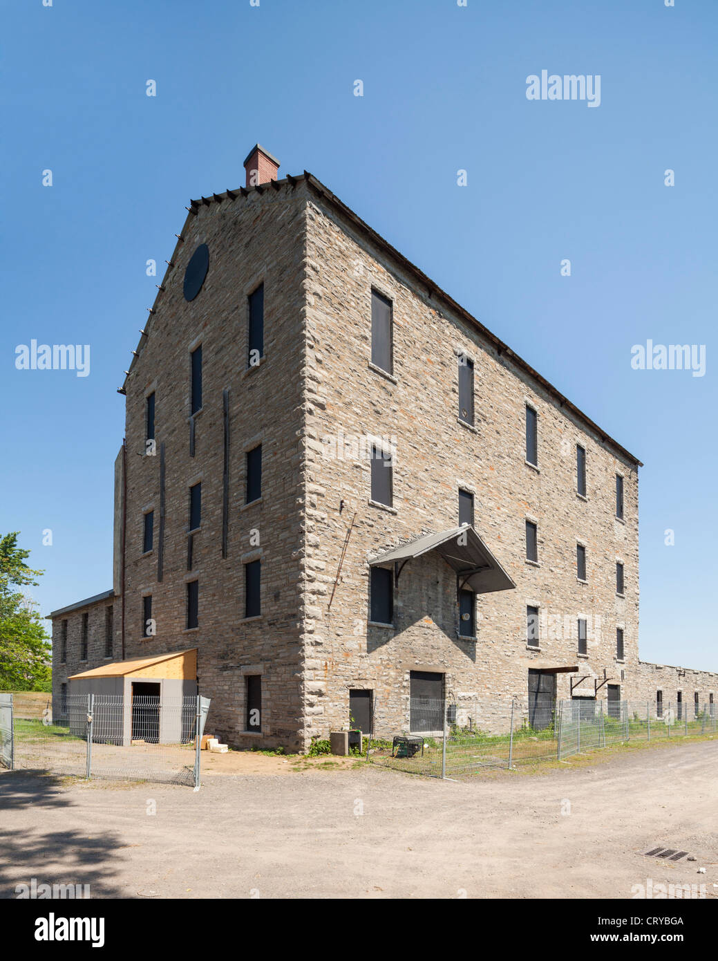 Willson Carbide Mill, Victoria Island, Ottawa Stock Photo