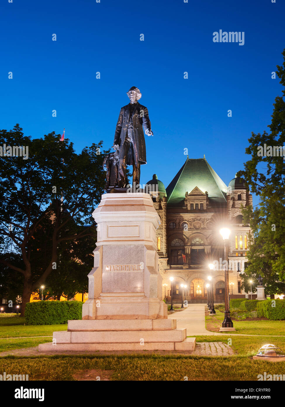 Ontario Legislative Assembly Legislature, Toronto Stock Photo