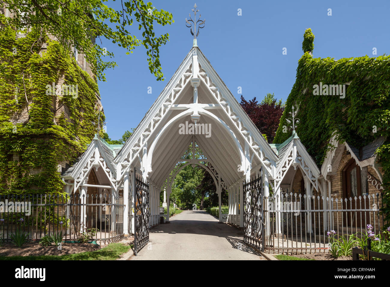 Necropolis Cemetery, Cabbagetown, Toronto Stock Photo Alamy