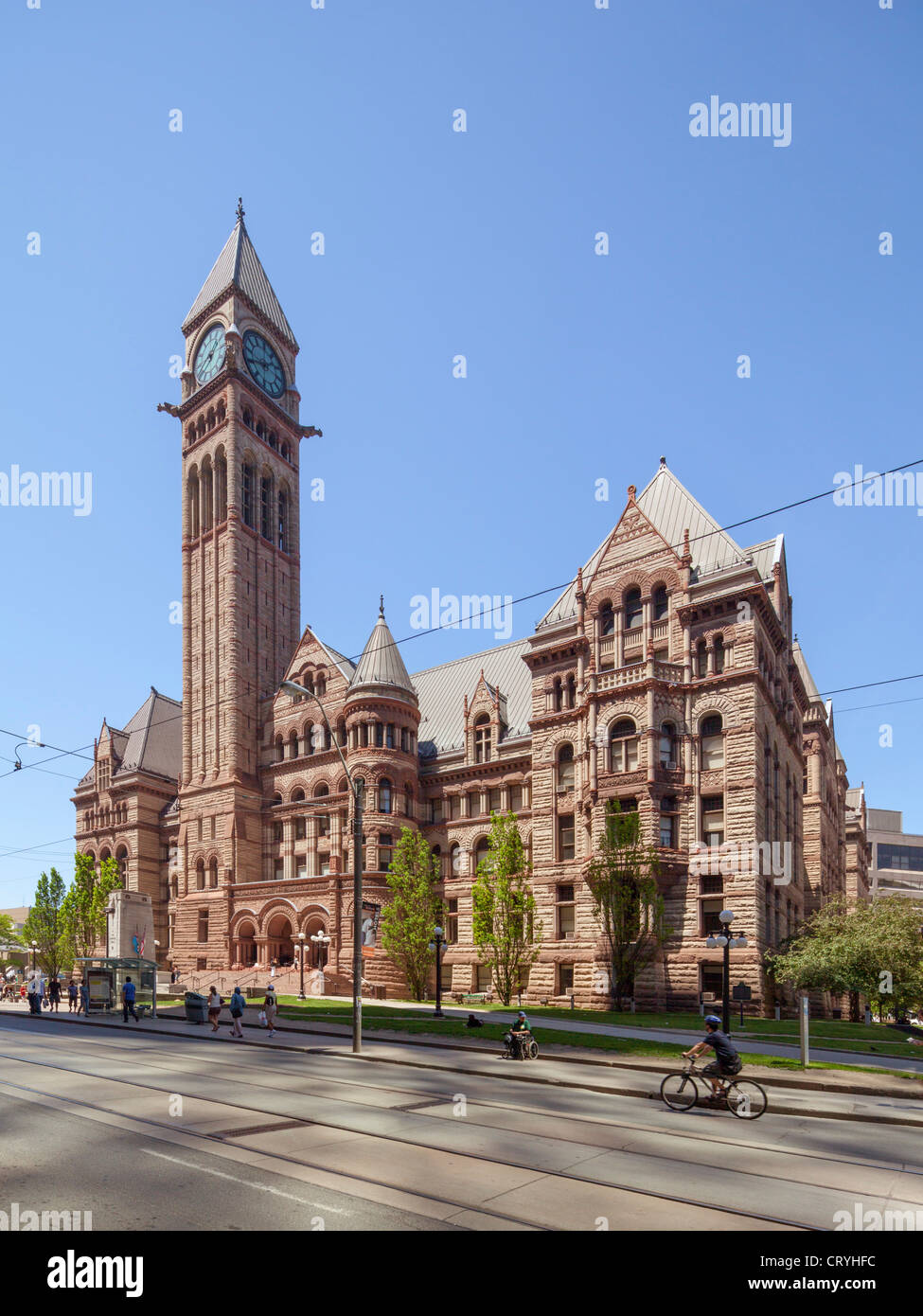 Old city hall clock tower toronto hi-res stock photography and images ...