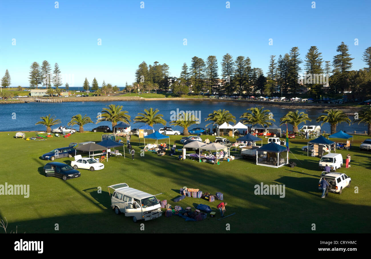 Kiama Seaside Craft Market, New South Wales, Australia Stock Photo Alamy
