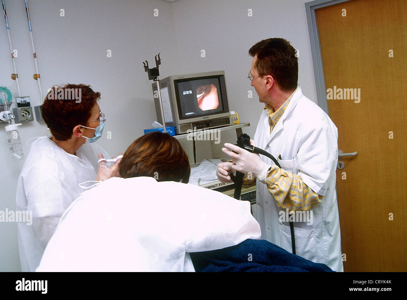 STOMACH, ENDOSCOPY EXAMINATION Stock Photo Alamy