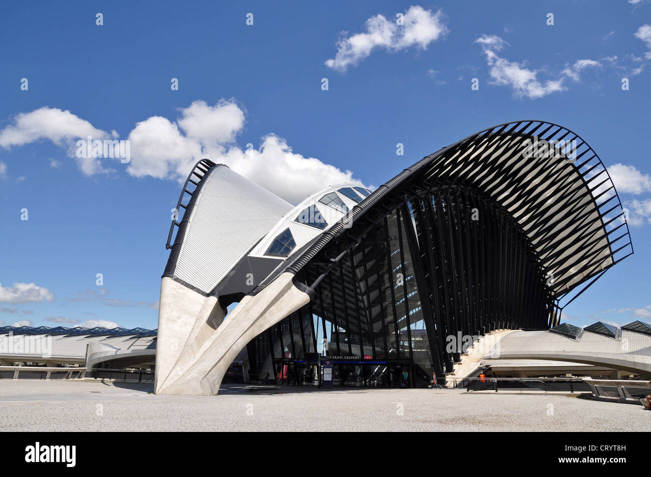Gare de SaintExupéry TGV , railway station, Lyon, France Stock Photo Alamy