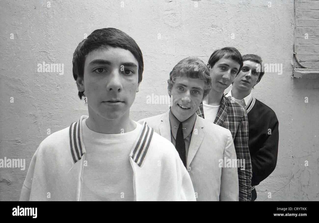 005494 - The High Numbers at Fleetwood Studios in 1964 Stock Photo