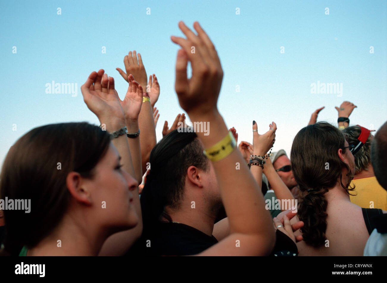 Sziget Festival, Budapest Stock Photo