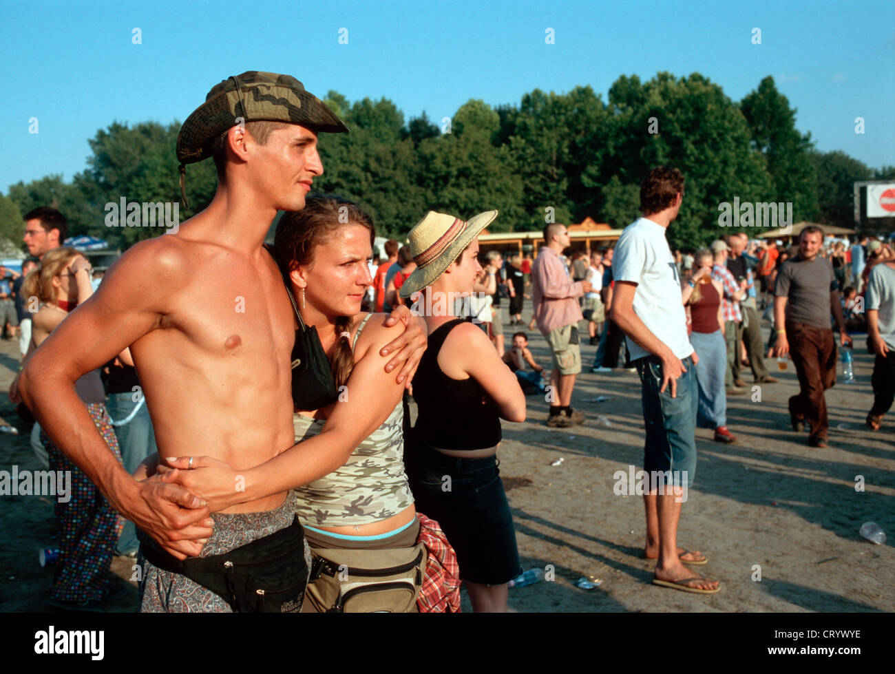 Sziget Festival, Budapest Stock Photo