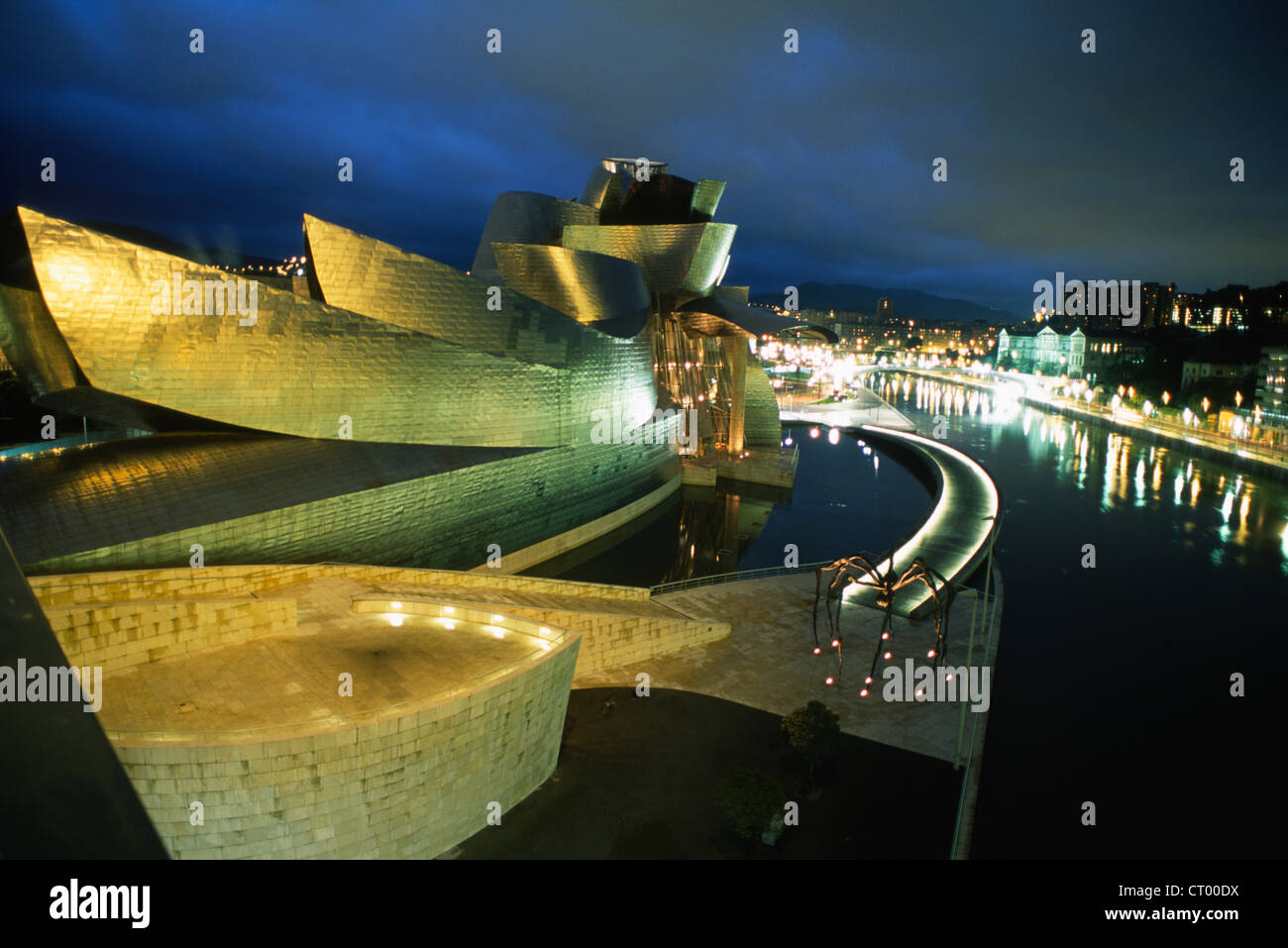 Spain, Vizcaya, Bilbao, Guggenheim Museum, Stock Photo