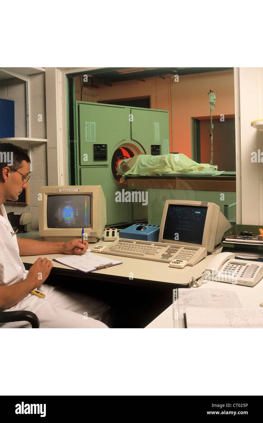 STEREOTACTIC SURGERY Stock Photo