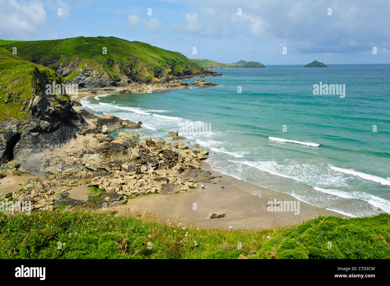 Lunday Bay and Epphaven cove are located on the North Cornwall Coast ...