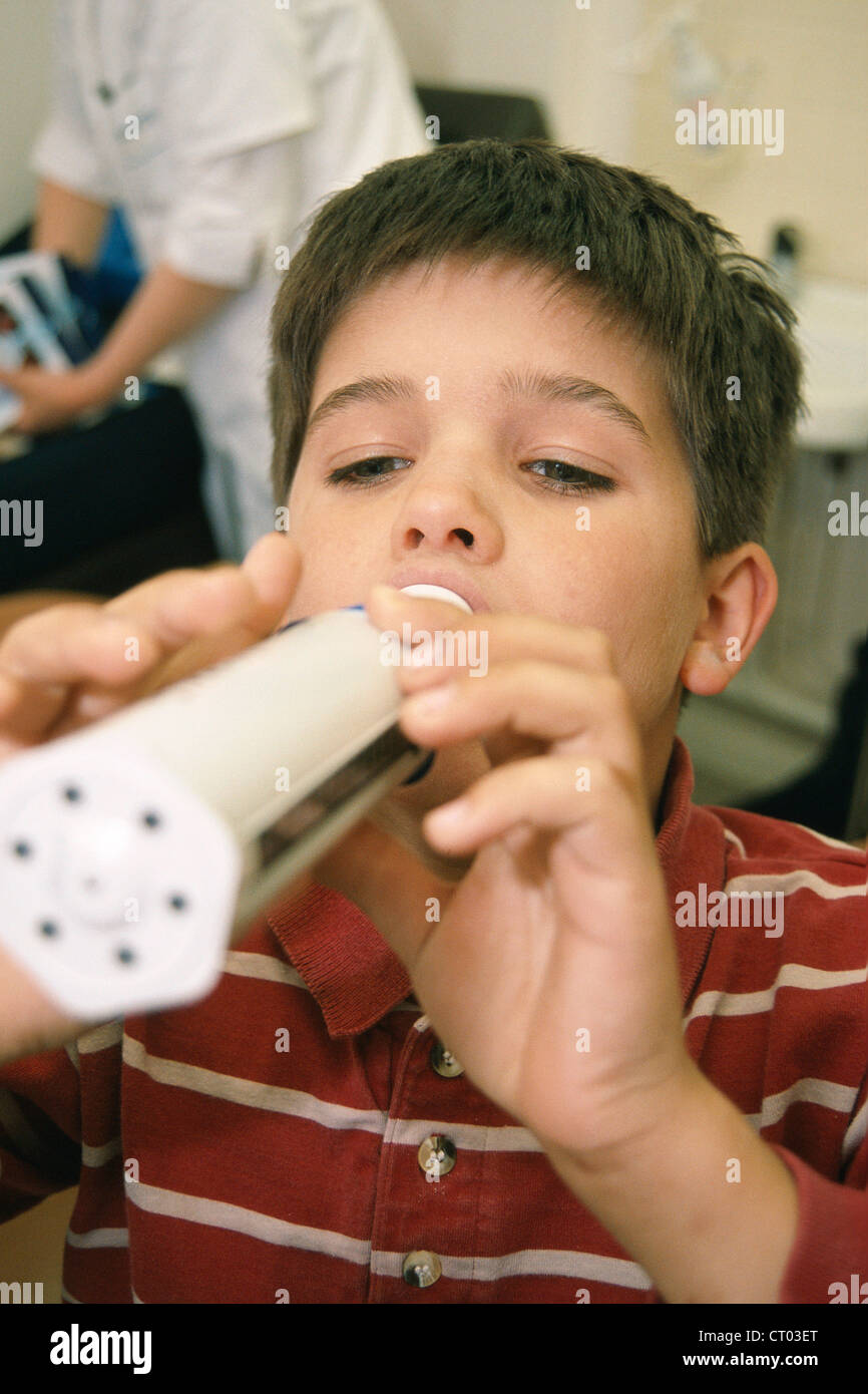 Spirometry in a child hires stock photography and images Alamy