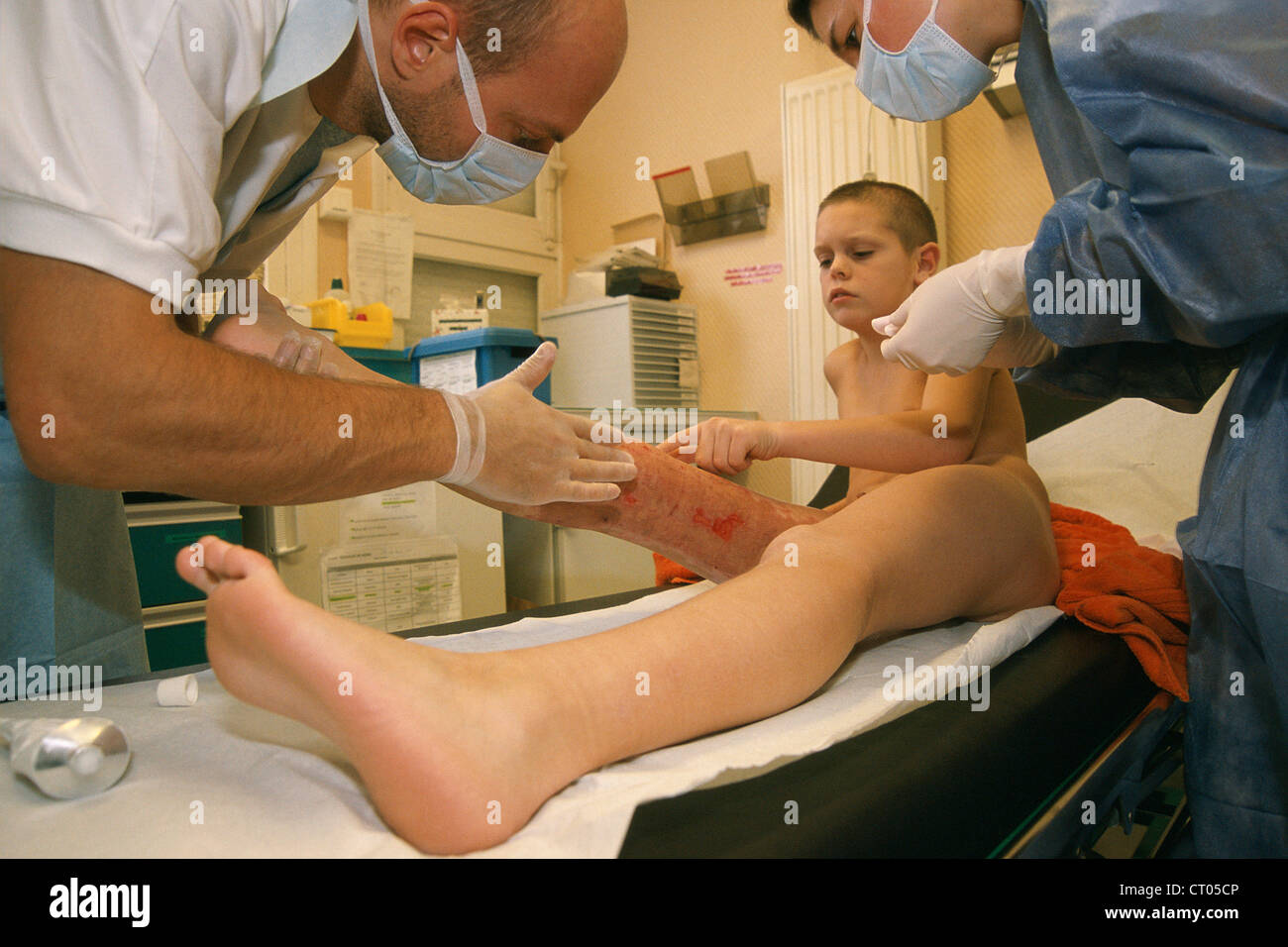PEDIATRIC PHYSICAL THERAPY CENT. Stock Photo