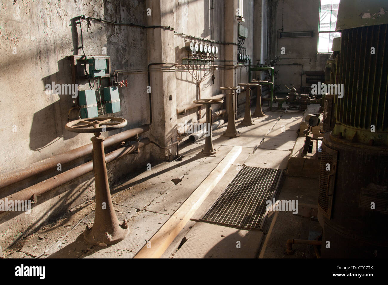 Old WW2 missile factory in Peenemunde, Germany Stock Photo