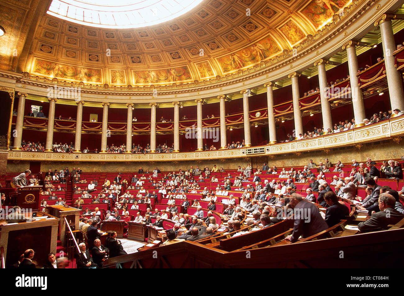 FRENCH NATIONAL ASSEMBLY Stock Photo Alamy