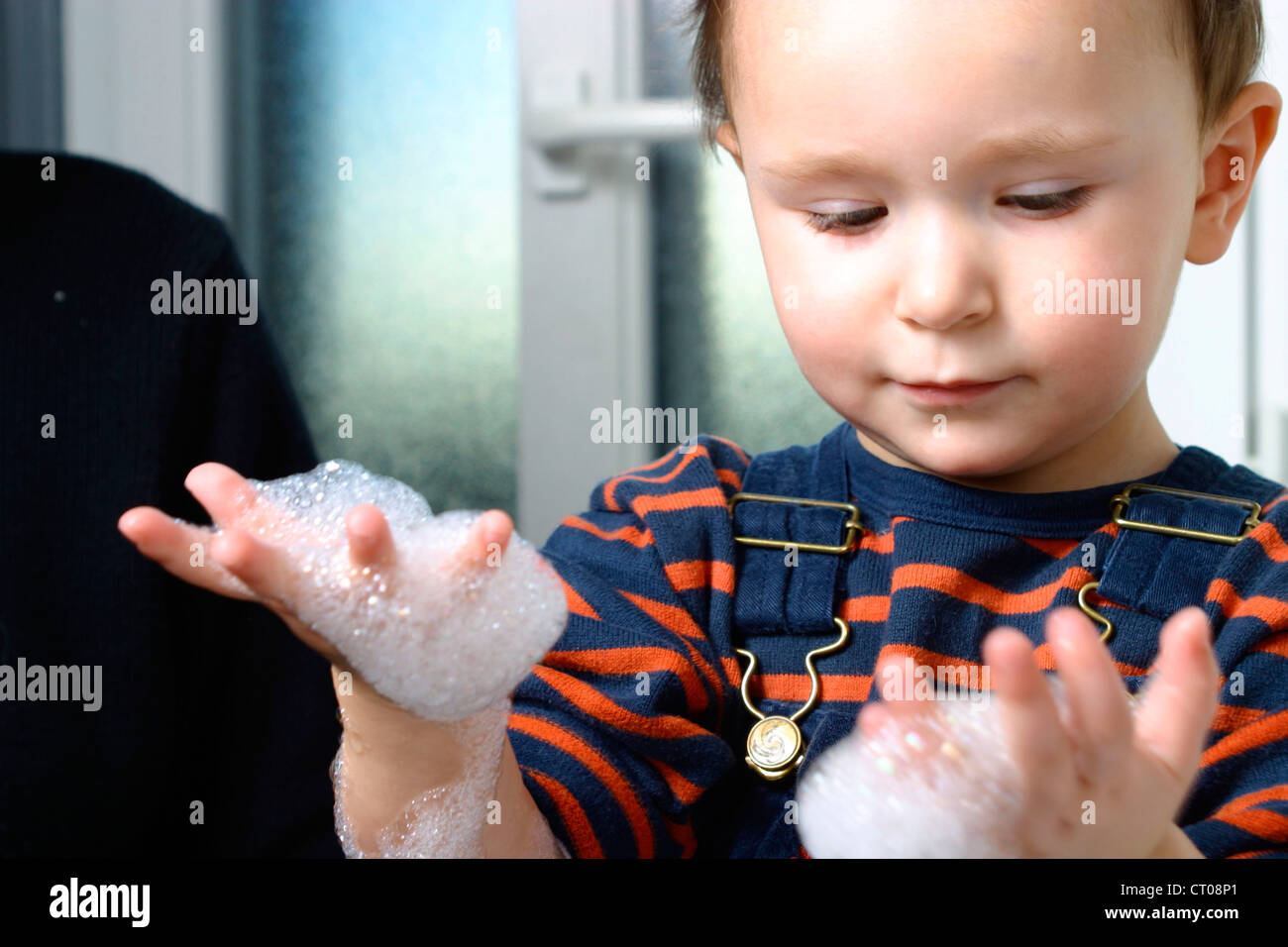 hand-washing-child-stock-photo-alamy