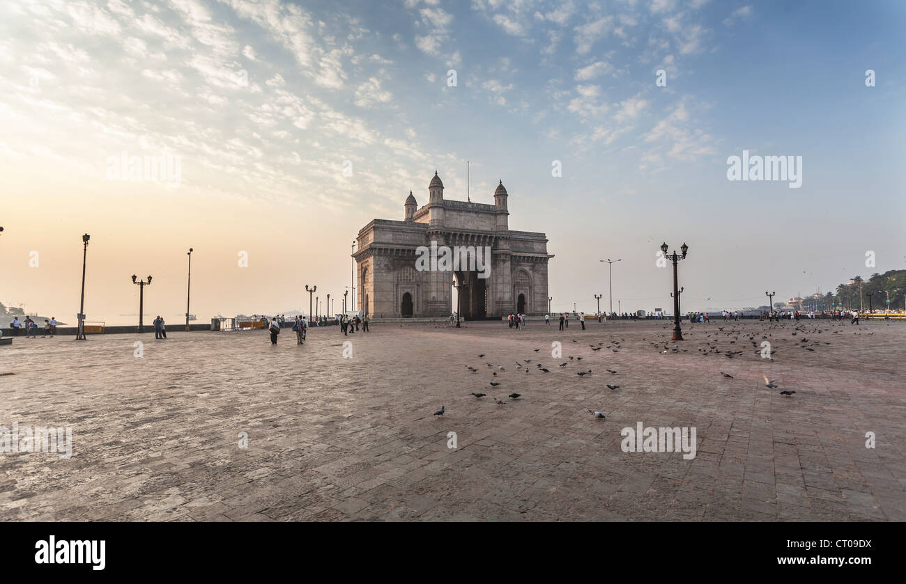 Gateway of India, Mumbai, India, in the early morning as the sun is rising Stock Photo