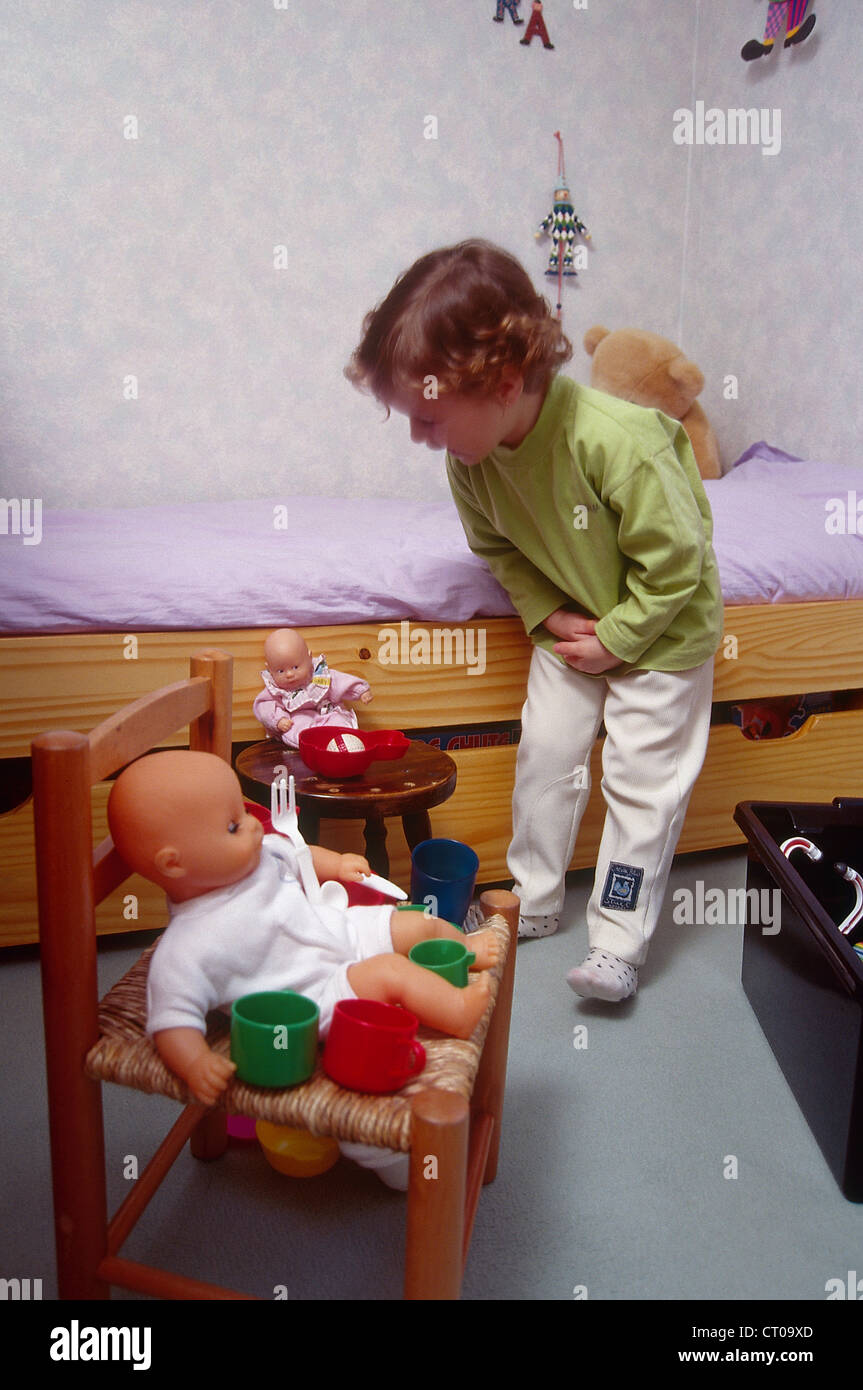 CHILD WITH ENURESIS Stock Photo Alamy