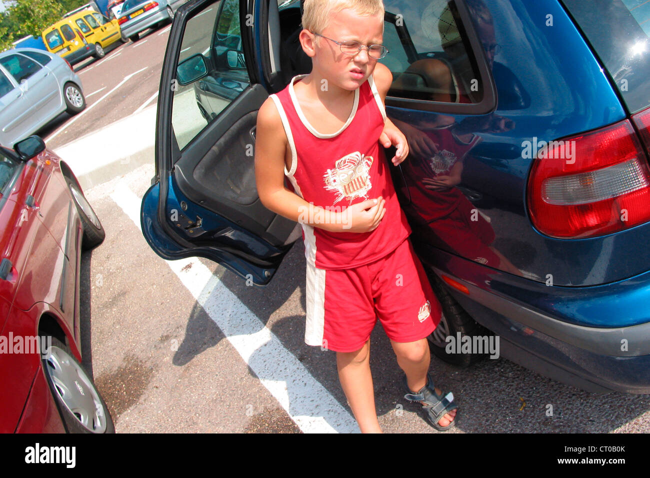 MOTION SICKNESS Stock Photo
