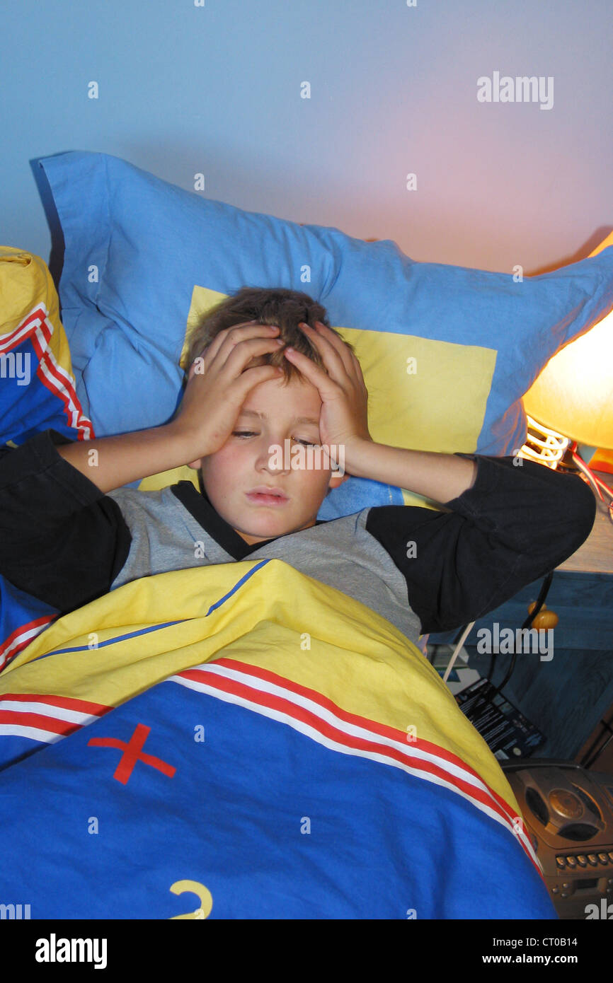 FEVER IN A CHILD Stock Photo Alamy