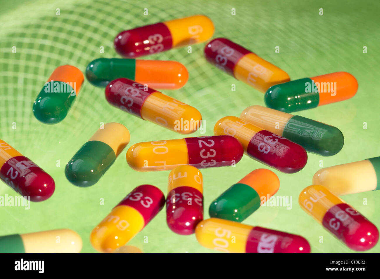 A CAPSULEFORM DRUG Stock Photo Alamy