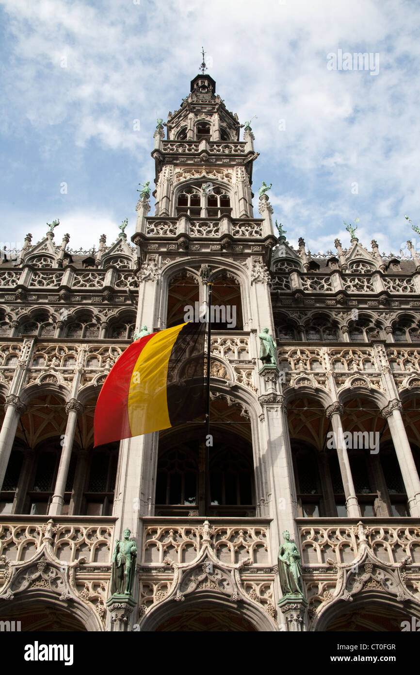 Musee de la Ville - King's House  - Grand Place or Grote Markt Brussels Belgium Stock Photo