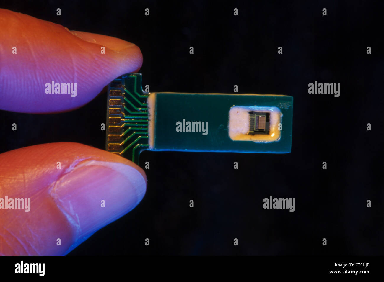 DNA CHIP Stock Photo Alamy