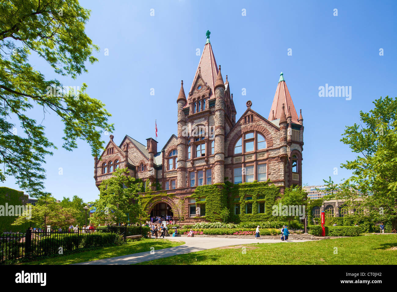 Victoria College Old Vic, Toronto University Stock Photo