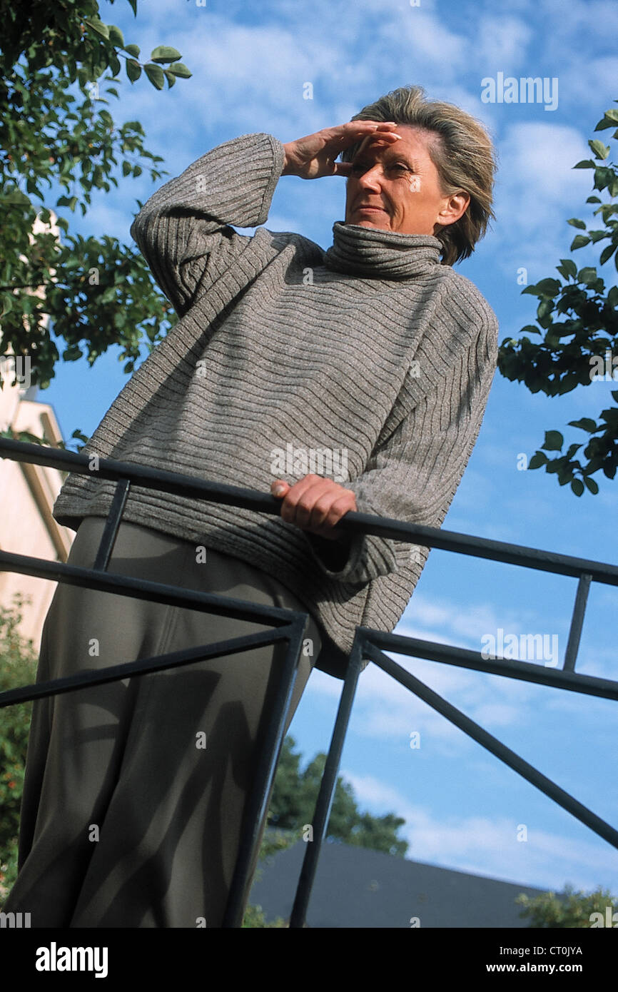 Desperate older woman hi-res stock photography and images - Alamy